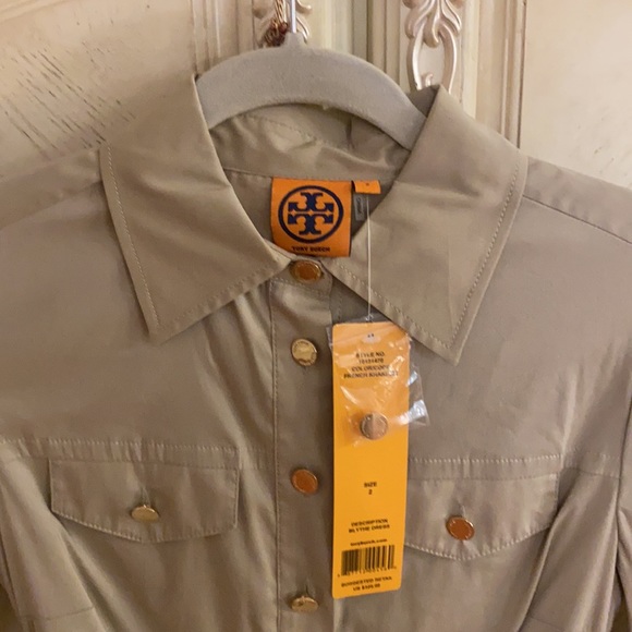 New Tory Burch French khaki size 2 - Picture 4 of 8